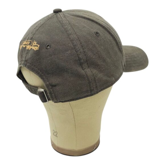 Lindsey Transport Logo Adjustable Tuck Strap Cap Trucker Baseball Hat Memphis TN - Picture 14 of 14